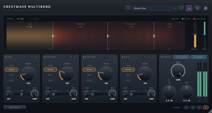 Crestwave Multibend plugin panel
