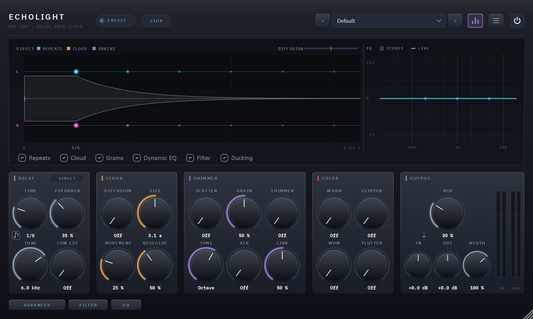 Echolight plugin panel