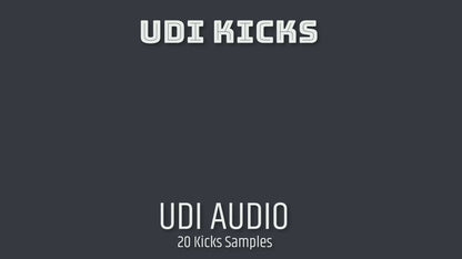 UDi Audio Kicks Vol1