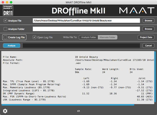 MAAT LABS DROffline MkII