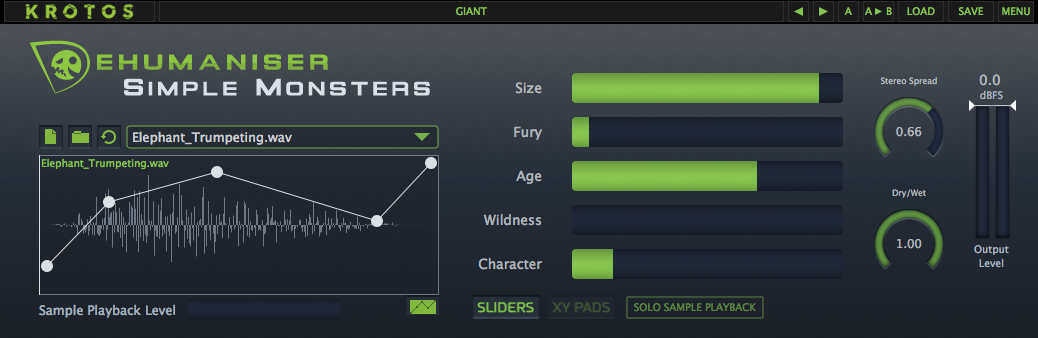 Krotos Audio Dehumaniser Simple Monsters