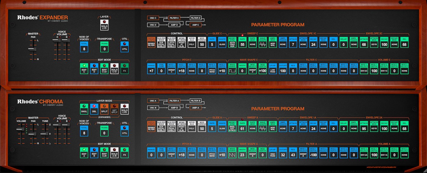 Cherry Audio Chroma Synthesizer
