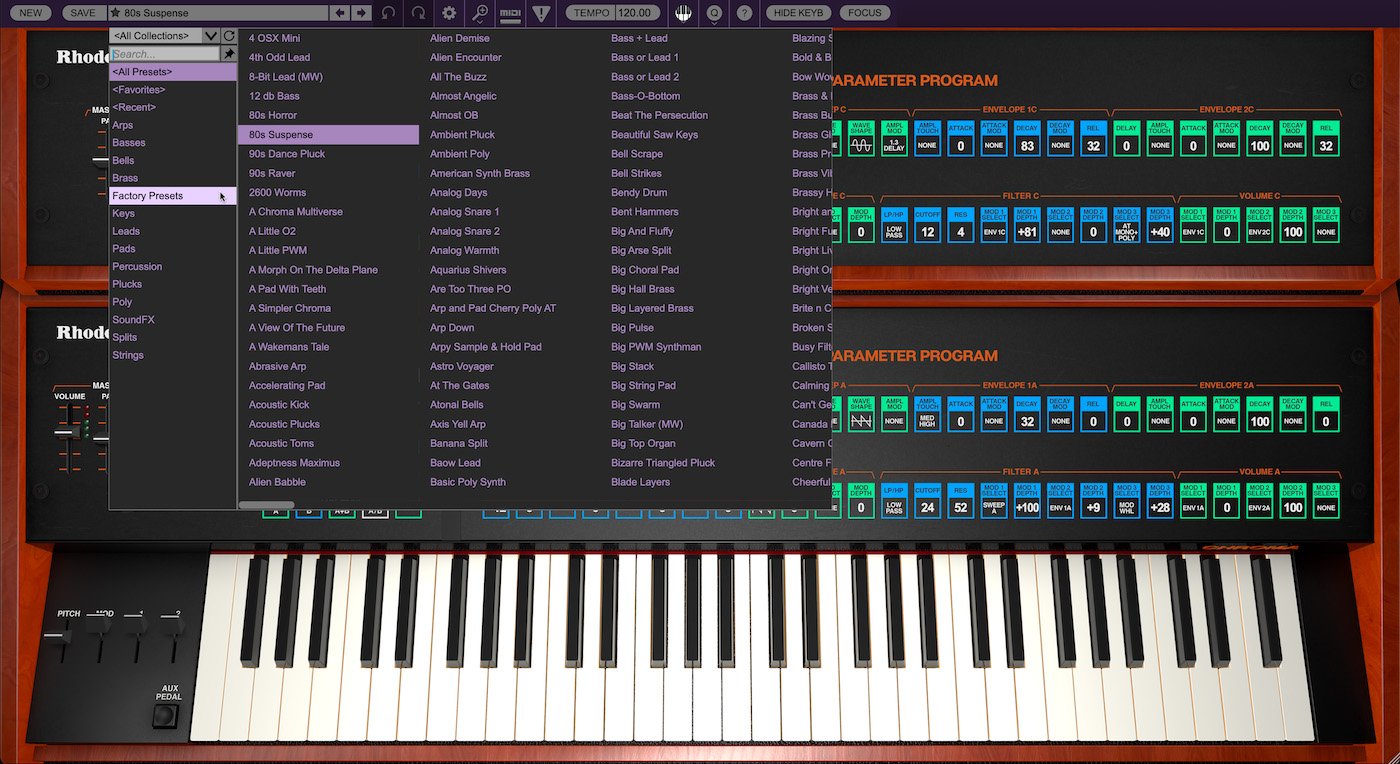 Cherry Audio Chroma Synthesizer