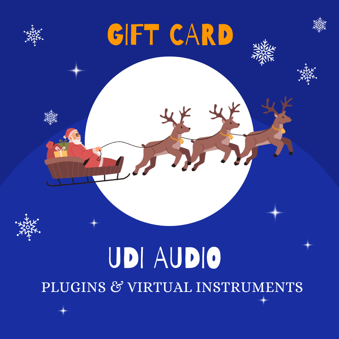 UDi Audio Santa Gift Card