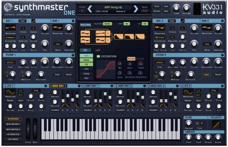 KV331 SynthMaster One