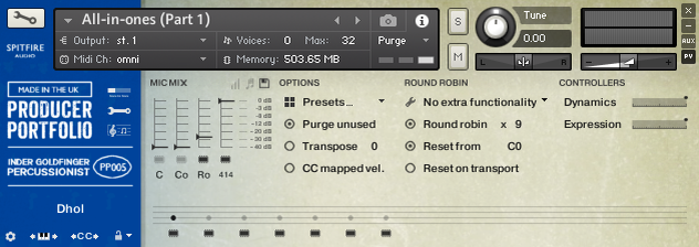 Goldfinger Percussion