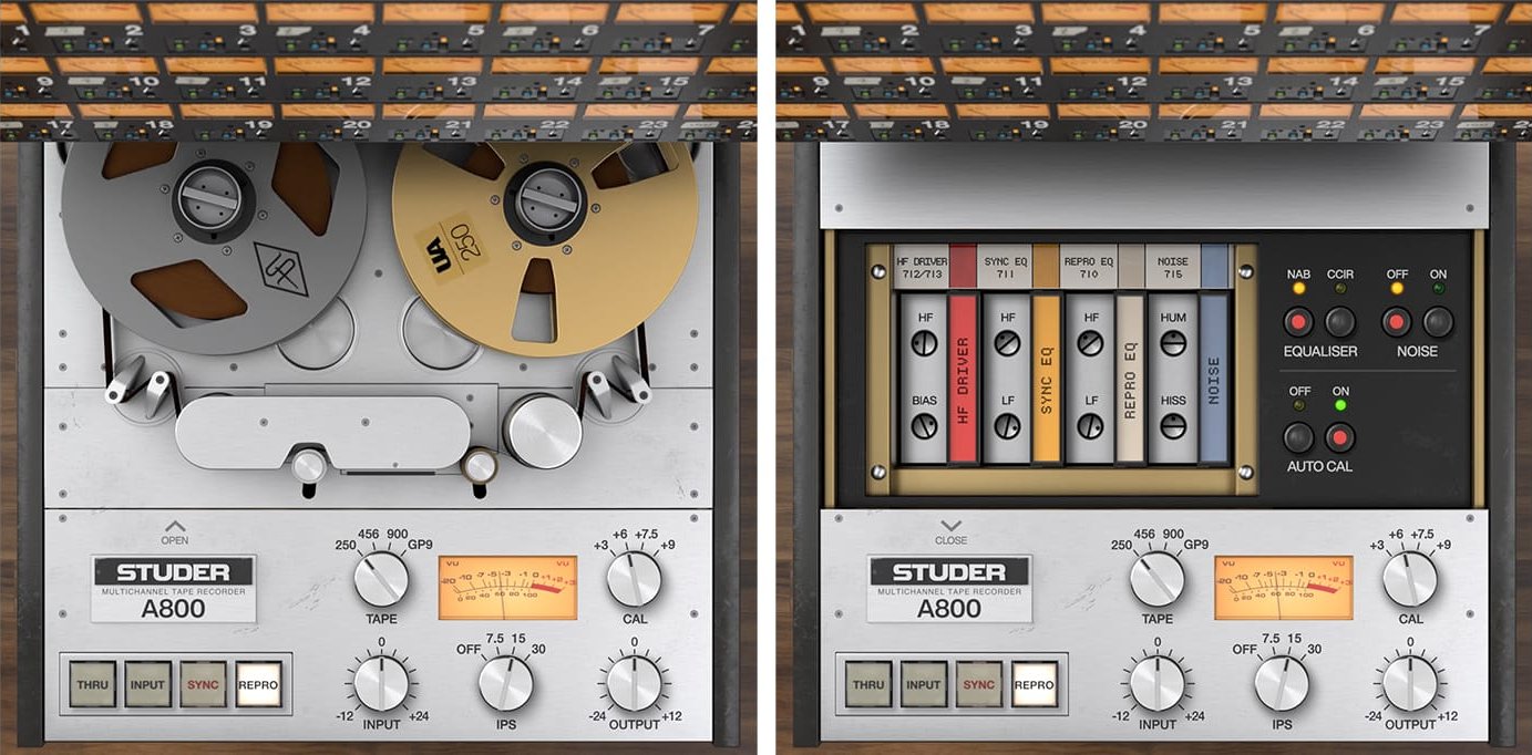 UAD Studer® A800 Tape Recorder