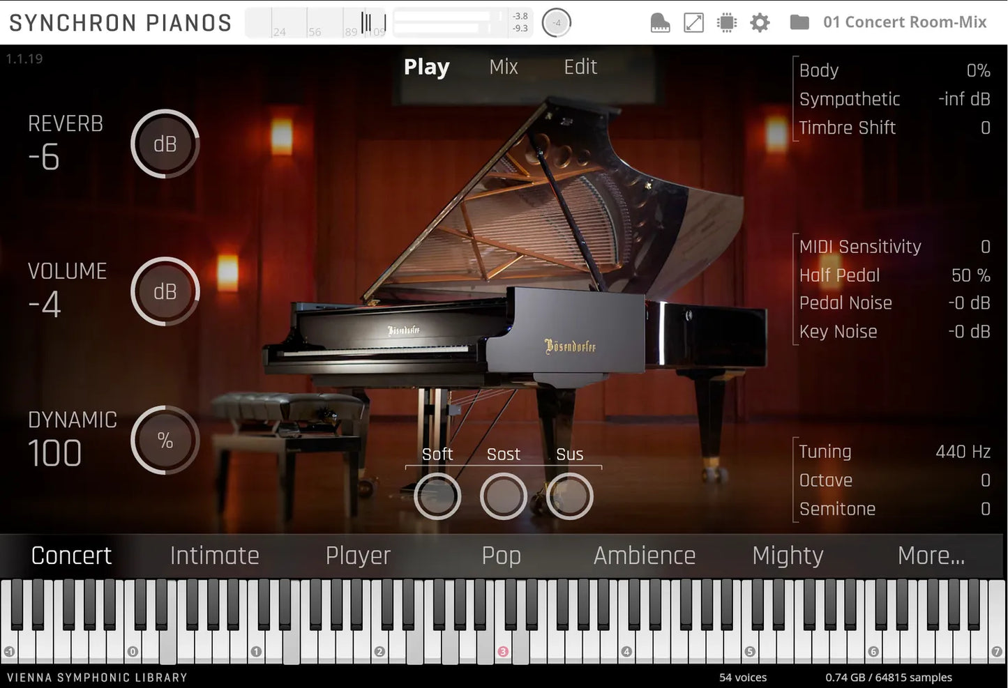 Synchron Bösendorfer Imperial (Standard Library)