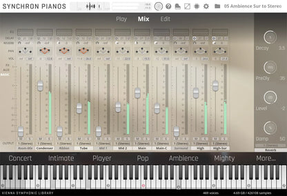 Synchron Fazioli F308 (Standard Library)