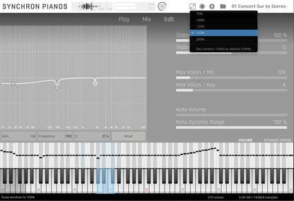 Synchron Yamaha CFX (Standard Library)