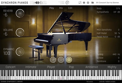 Synchron Yamaha CFX (Standard Library)
