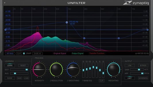 Zynaptiq Unfilter