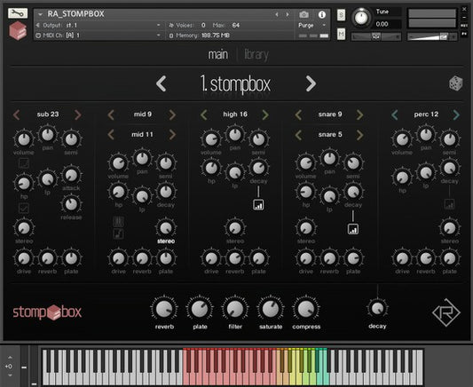 Rigid Audio Stompbox for Kontakt