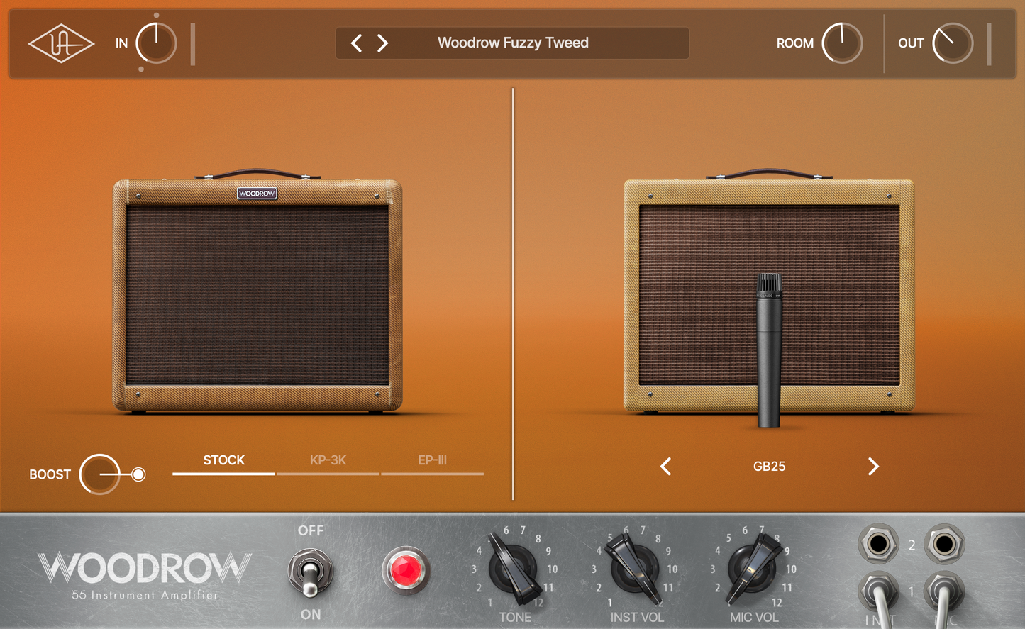 UAD Woodrow '55 Instrument Amp