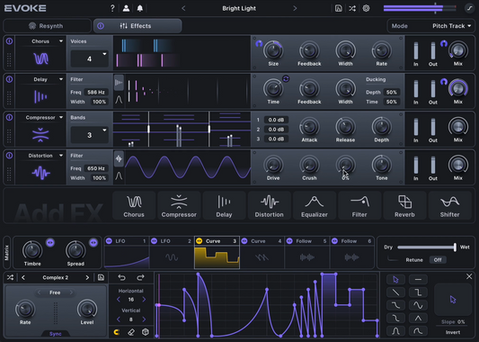 Minimal Audio Evoke