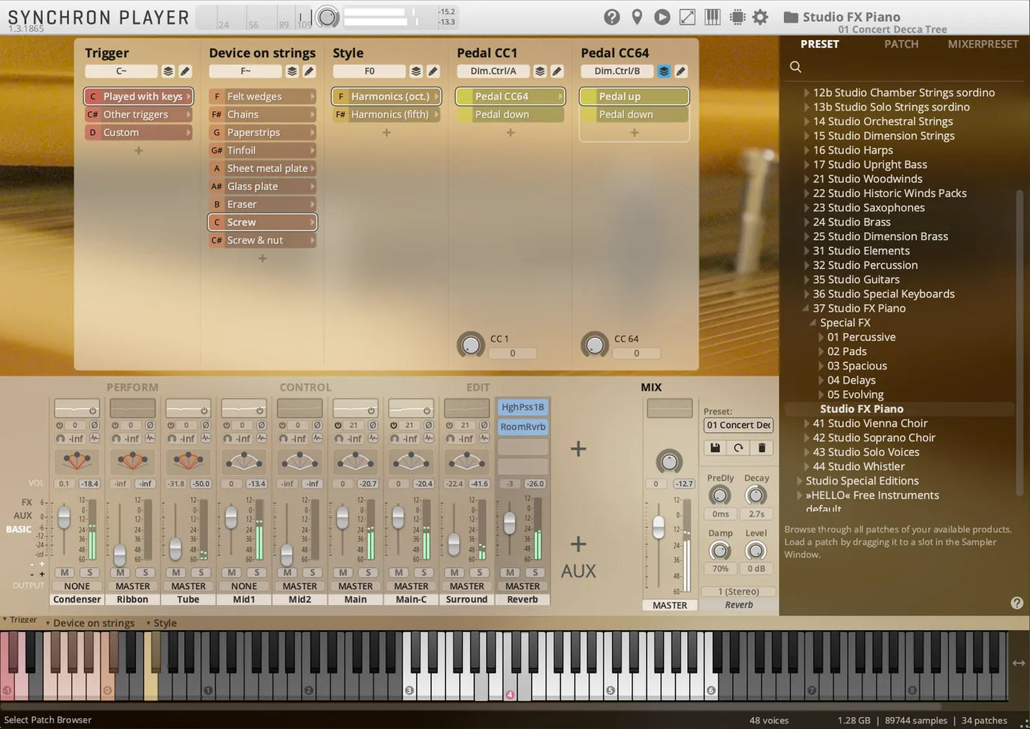 Studio FX Piano