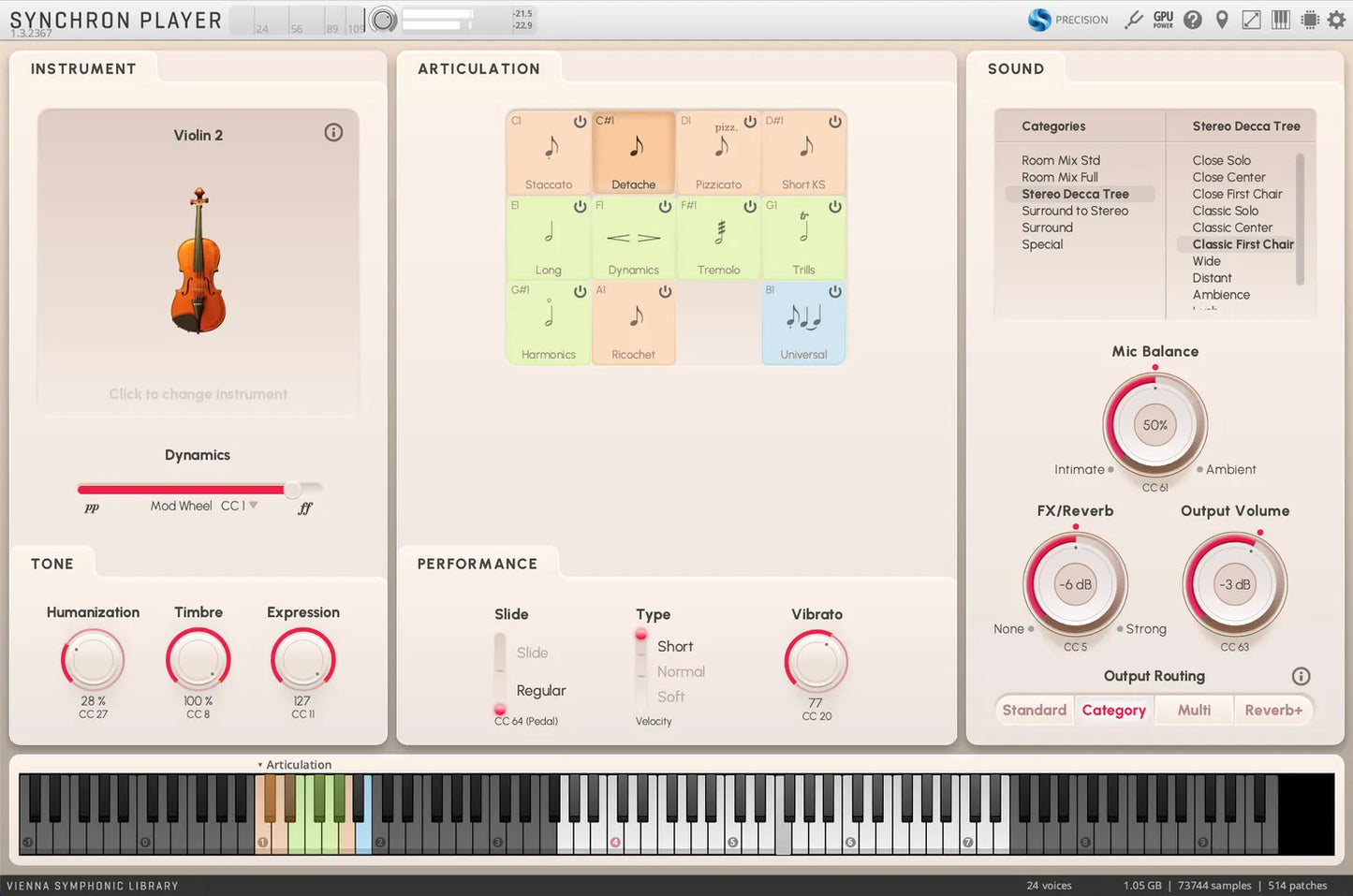 Synchron Solo Violin 2 (Standard Library)